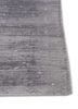 basis grey and black viscose hand loom Rug - Corner basis grey and black viscose hand loom Rug - Corner