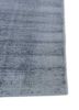 basis blue viscose hand loom Rug - Corner basis blue viscose hand loom Rug - Corner
