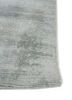 basis blue viscose hand loom Rug - Corner