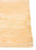 basis red and orange viscose hand loom Rug - Corner