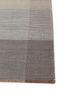 tesoro blue wool hand loom Rug - Corner