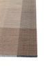 tesoro beige and brown wool hand loom Rug - Corner tesoro beige and brown wool hand loom Rug - Corner