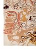 sthir ivory wool hand knotted Rug - Corner sthir ivory wool hand knotted Rug - Corner
