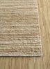 hula ivory jute and hemp hand knotted Rug - Corner hula ivory jute and hemp hand knotted Rug - Corner