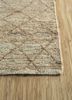 hula ivory jute and hemp hand knotted Rug - Corner hula ivory jute and hemp hand knotted Rug - Corner