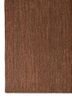 hula red and orange jute and hemp hand knotted Rug - Corner