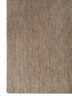 hula blue jute and hemp hand knotted Rug - Corner