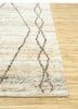 zuri ivory polyester hand knotted Rug - Corner zuri ivory polyester hand knotted Rug - Corner