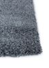 manifest grey and black polyester hand knotted Rug - Corner