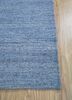 hula blue polyester hand knotted Rug - Corner hula blue polyester hand knotted Rug - Corner
