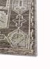 thyme grey and black wool hand knotted Rug - Corner thyme grey and black wool hand knotted Rug - Corner