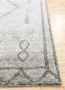 zuri beige and brown wool hand knotted Rug - Corner