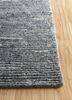 zuri grey and black wool hand knotted Rug - Corner zuri grey and black wool hand knotted Rug - Corner
