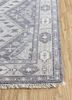 savana grey and black wool hand knotted Rug - Corner savana grey and black wool hand knotted Rug - Corner