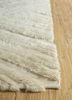 zuri beige and brown mohair wool hand knotted Rug - Corner zuri beige and brown mohair wool hand knotted Rug - Corner