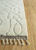 zuri ivory wool hand knotted Rug - Corner zuri ivory wool hand knotted Rug - Corner