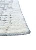 aprezo grey and black wool hand knotted Rug - Corner