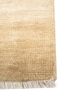 manifest gold wool hand knotted Rug - Corner