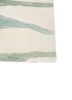white noise ivory viscose hand tufted Rug - Corner