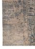 provenance ivory wool and bamboo silk hand knotted Rug - Corner