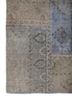 aprezo blue wool hand knotted Rug - Corner aprezo blue wool hand knotted Rug - Corner
