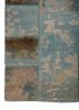 provenance blue wool hand knotted Rug - Corner provenance blue wool hand knotted Rug - Corner