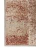 provenance red and orange wool and silk hand knotted Rug - Corner provenance red and orange wool and silk hand knotted Rug - Corner