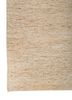 hula beige and brown jute and hemp hand knotted Rug - Corner