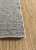 hula blue jute and hemp hand knotted Rug - Corner hula blue jute and hemp hand knotted Rug - Corner