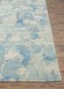 free verse by kavi blue wool and silk hand knotted Rug - Corner free verse by kavi blue wool and silk hand knotted Rug - Corner