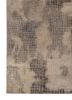 aprezo ivory wool and silk hand knotted Rug - Corner