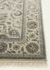 aurora ivory wool and silk hand knotted Rug - Corner aurora ivory wool and silk hand knotted Rug - Corner