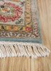 aurora blue wool and silk hand knotted Rug - Corner aurora blue wool and silk hand knotted Rug - Corner