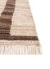 manifest beige and brown afghan wool hand knotted Rug - Corner manifest beige and brown afghan wool hand knotted Rug - Corner