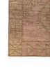 thyme red and orange afghan wool hand knotted Rug - Corner thyme red and orange afghan wool hand knotted Rug - Corner