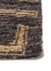 manifest blue afghan wool hand knotted Rug - Corner manifest blue afghan wool hand knotted Rug - Corner