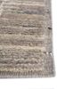 manifest beige and brown afghan wool hand knotted Rug - Corner