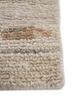 entropy blue wool hand knotted Rug - Corner entropy blue wool hand knotted Rug - Corner