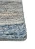 entropy blue wool hand knotted Rug - Corner entropy blue wool hand knotted Rug - Corner