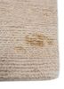 entropy red and orange wool hand knotted Rug - Corner