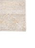 gulmarg beige and brown silk hand knotted Rug - Corner