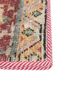 table mats red and orange wool hand knotted Accessorie - Corner table mats red and orange wool hand knotted Accessorie - Corner