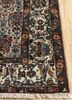 aalam beige and brown wool hand knotted Rug - Corner