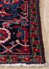 aalam red and orange wool hand knotted Rug - Corner aalam red and orange wool hand knotted Rug - Corner