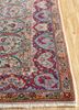 aalam multi wool hand knotted Rug - Corner