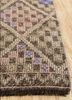 nuray beige and brown wool hand knotted Rug - Corner