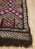 nuray beige and brown wool hand knotted Rug - Corner