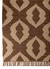 indusbar beige and brown wool flat weaves Rug - Corner indusbar beige and brown wool flat weaves Rug - Corner