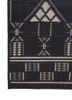 bedouin grey and black wool flat weaves Rug - Corner bedouin grey and black wool flat weaves Rug - Corner