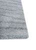 hula grey and black polyester hand knotted Rug - Corner hula grey and black polyester hand knotted Rug - Corner